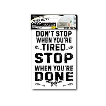 Набір декоративних наліпок А3 "Dont stop" НДН-03-1 НДН-03-1 фото