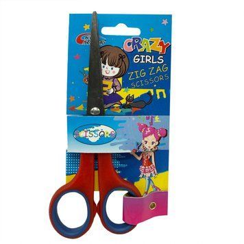Дитячі ножиці канцелярські "№6 Scissors C" 50434(Red) довжина 14,3 см, леза 7,5 см 50434(Red) фото