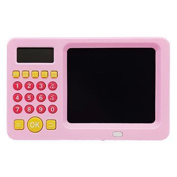 УЦІНКА! Розвиваючий калькулятор Bambi C0067U(Pink)-UC із планшетом для малювання C0067U(Pink)-UC фото