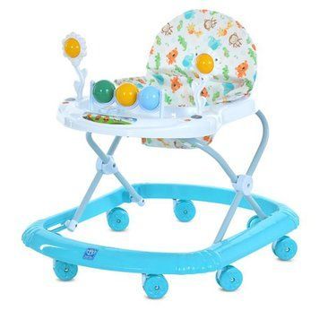 Дитячі Ходунки M 5033-1(Turquoise) з музикою, колеса 8 шт M 5033-1(Turquoise) фото